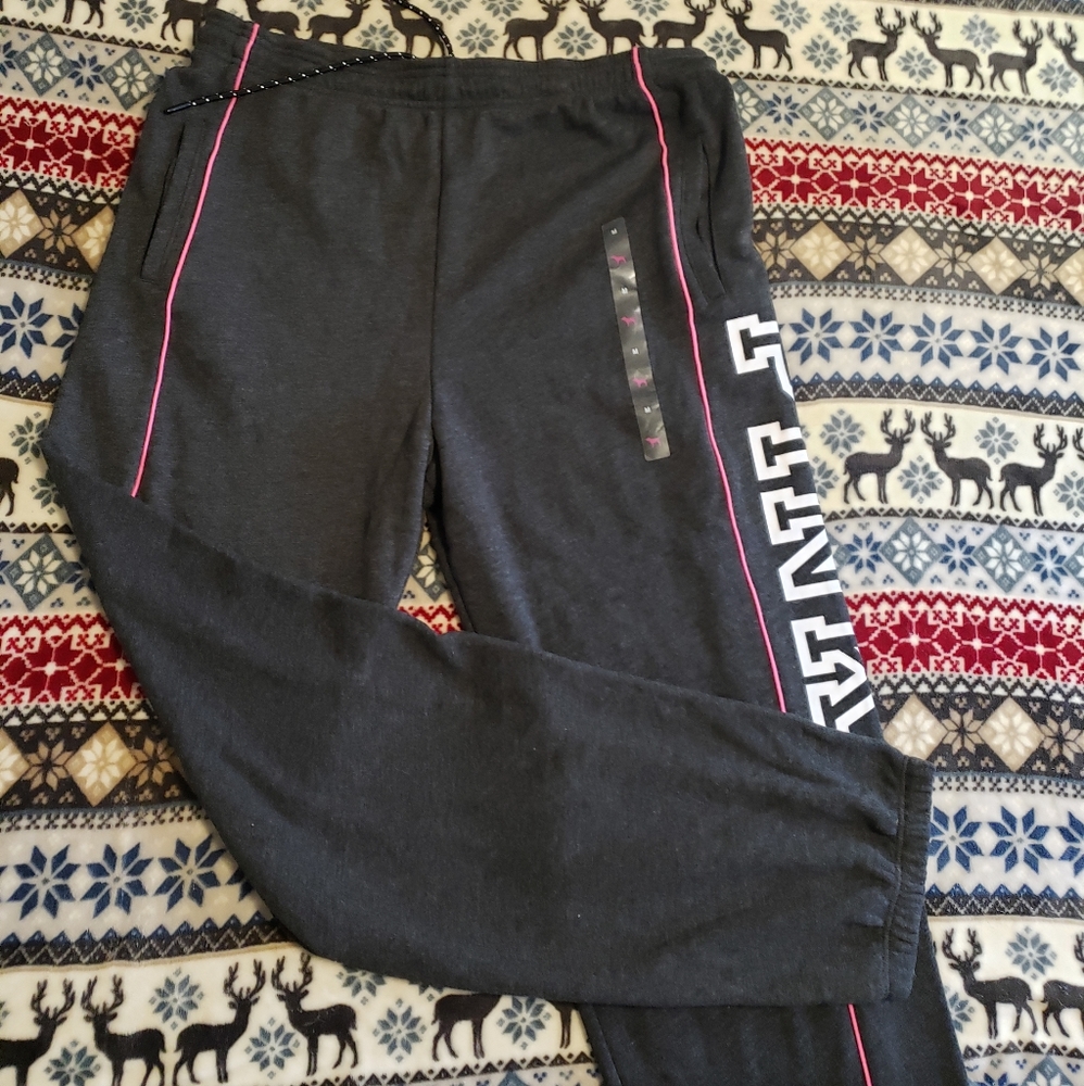 Victoria's Secret PINK Campus Pants. NWT. Size M